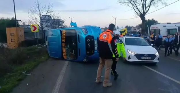 Silivri’de Trafik Kazası: 10 Yaralı